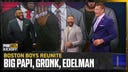 The Boston Boys Reunite: Patriots stars Julian Edelman, Rob Gronkowski, and Red Sox star David Ortiz discuss Boston's 'championship era' | FOX NFL Kickoff