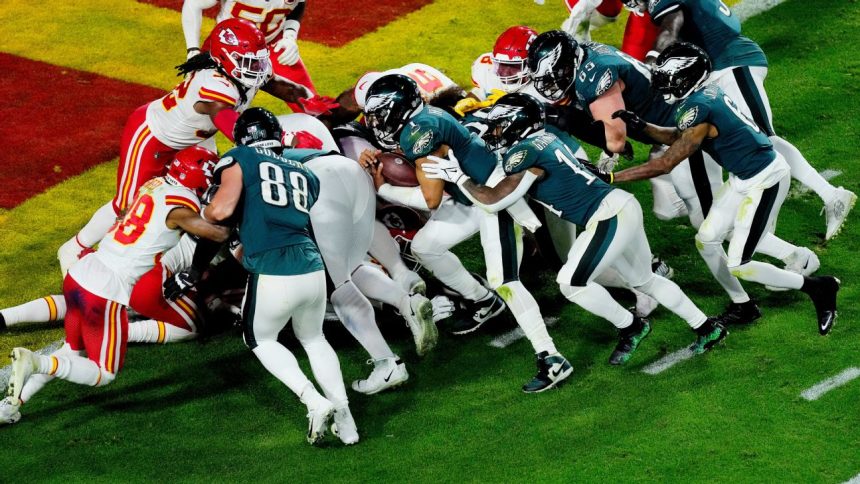 The Eagles are so good at the 'tush push' that the NFL may ban it