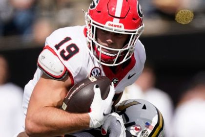 UGA's Bowers exits Vandy game with ankle sprain