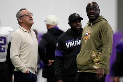 Vikes defensive line coach takes personal leave