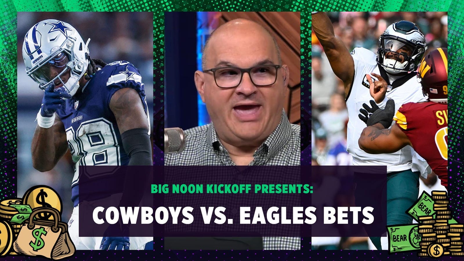 Cowboys vs. Eagles best bets, predictions, odds