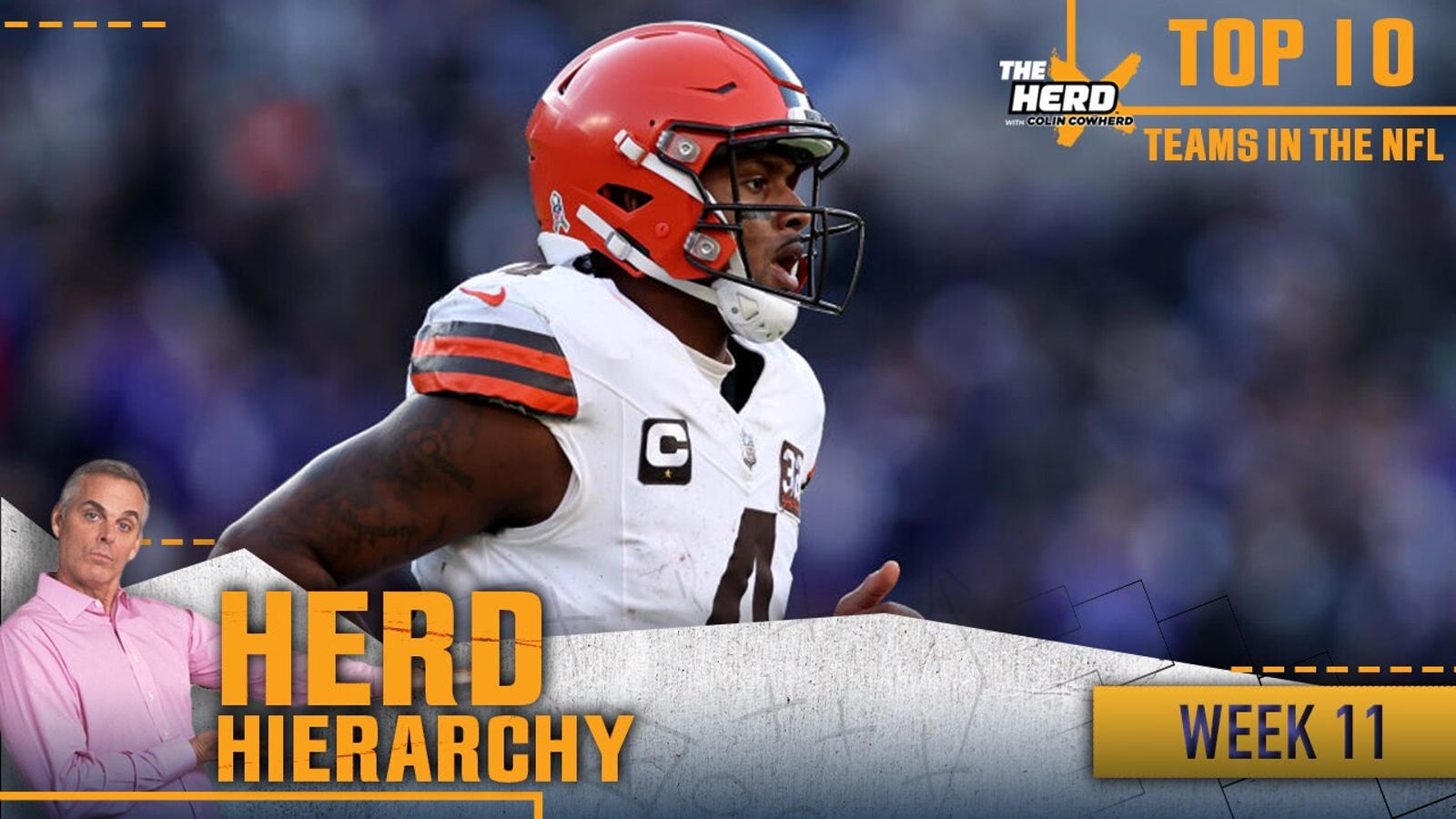 Herd Hierarchy: Browns return, Ravens drop, 49ers jump up in Colin's Week 11 rankings 