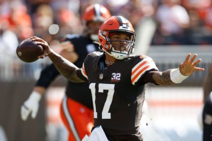 Browns rookie QB DTR not 'wide-eyed anymore'