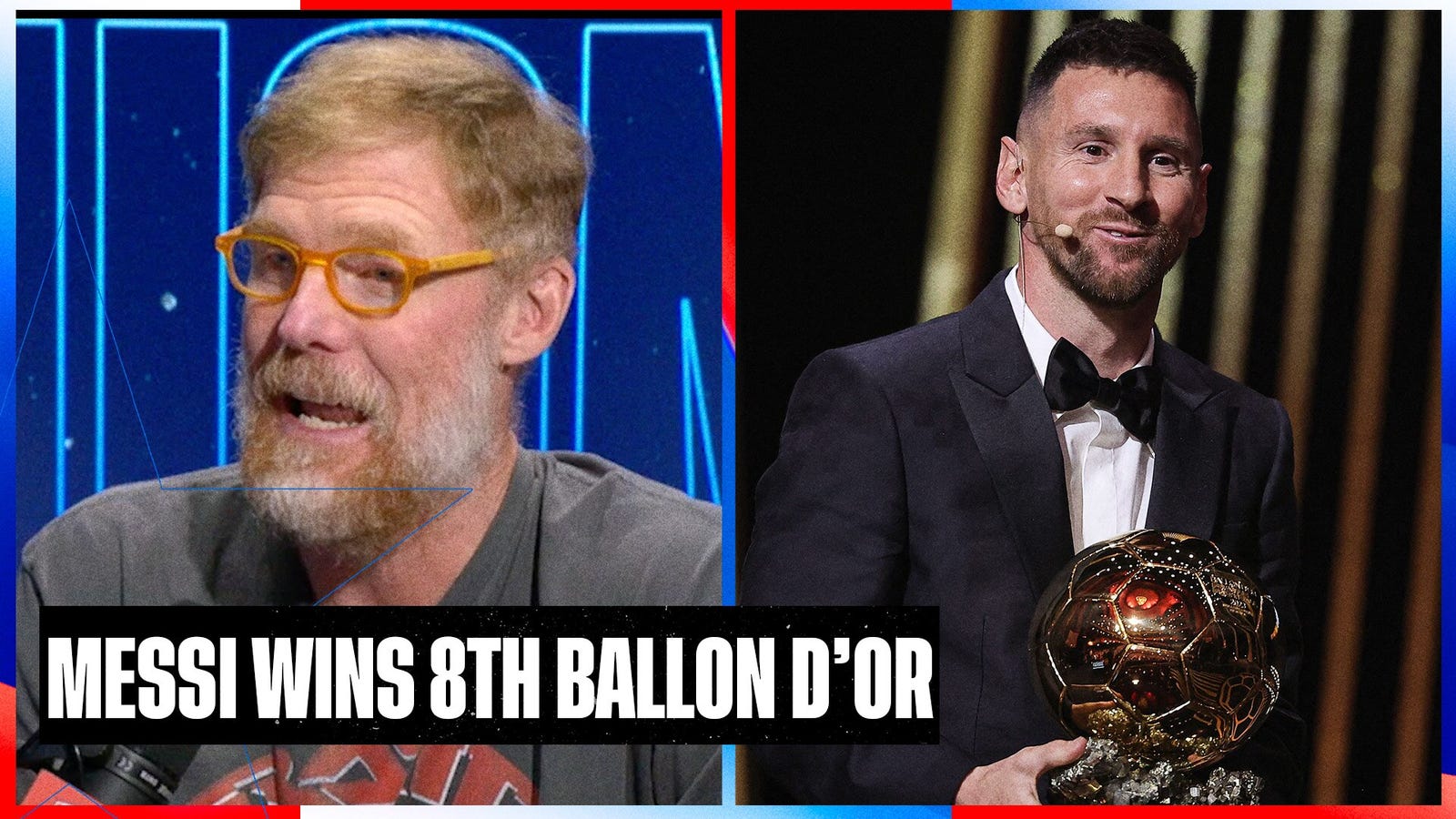 Lionel Messi wins his 8th Ballon D'or, is Jude Bellingham next?