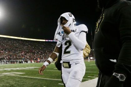 Colorado QB Sanders 'not feeling well,' day-to-day