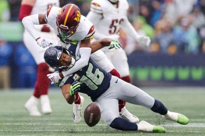 Commanders' Forbes ejected after hit to helmet