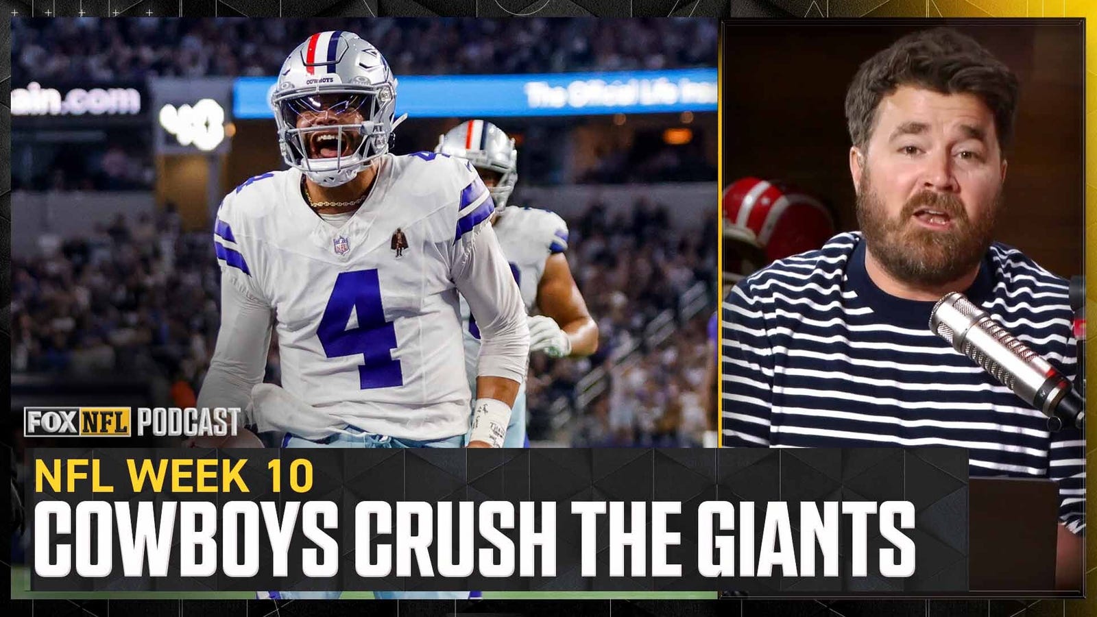 Dak Prescott, Cowboys CRUSH Tommy Devito, Giants - Dave Helman reacts 