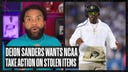 Deion Sanders wants NCAA to take action on Buffaloes' stolen jewelry - RJ reacts | No. 1 CFB Show