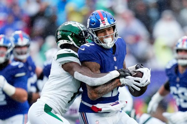 Giants' Waller (hamstring) potentially out weeks