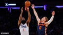 James Harden: 17 Pts, 6 Ast in LA Clippers debut vs. Knicks | Undisputed