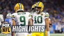 Jordan Love throws for three touchdowns in the Packers’ upset win over Lions | NFL Highlights