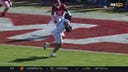 Josh Hoover connects with Jared Wiley on a four-yard TD pass, helping TCU trim into Oklahoma's lead