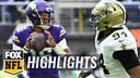 Joshua Dobbs throws for 268 yards with two total TDs in Vikings’ 27-19 victory against Saints