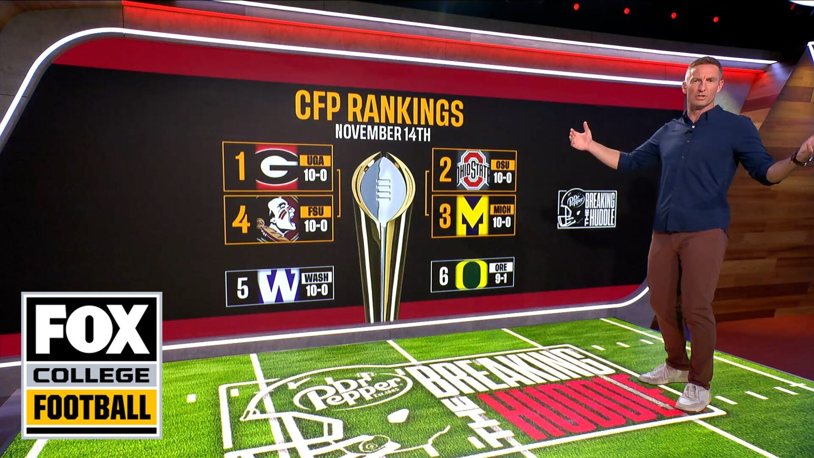 Joel Klatt reacts to Week 12 CFP rankings 