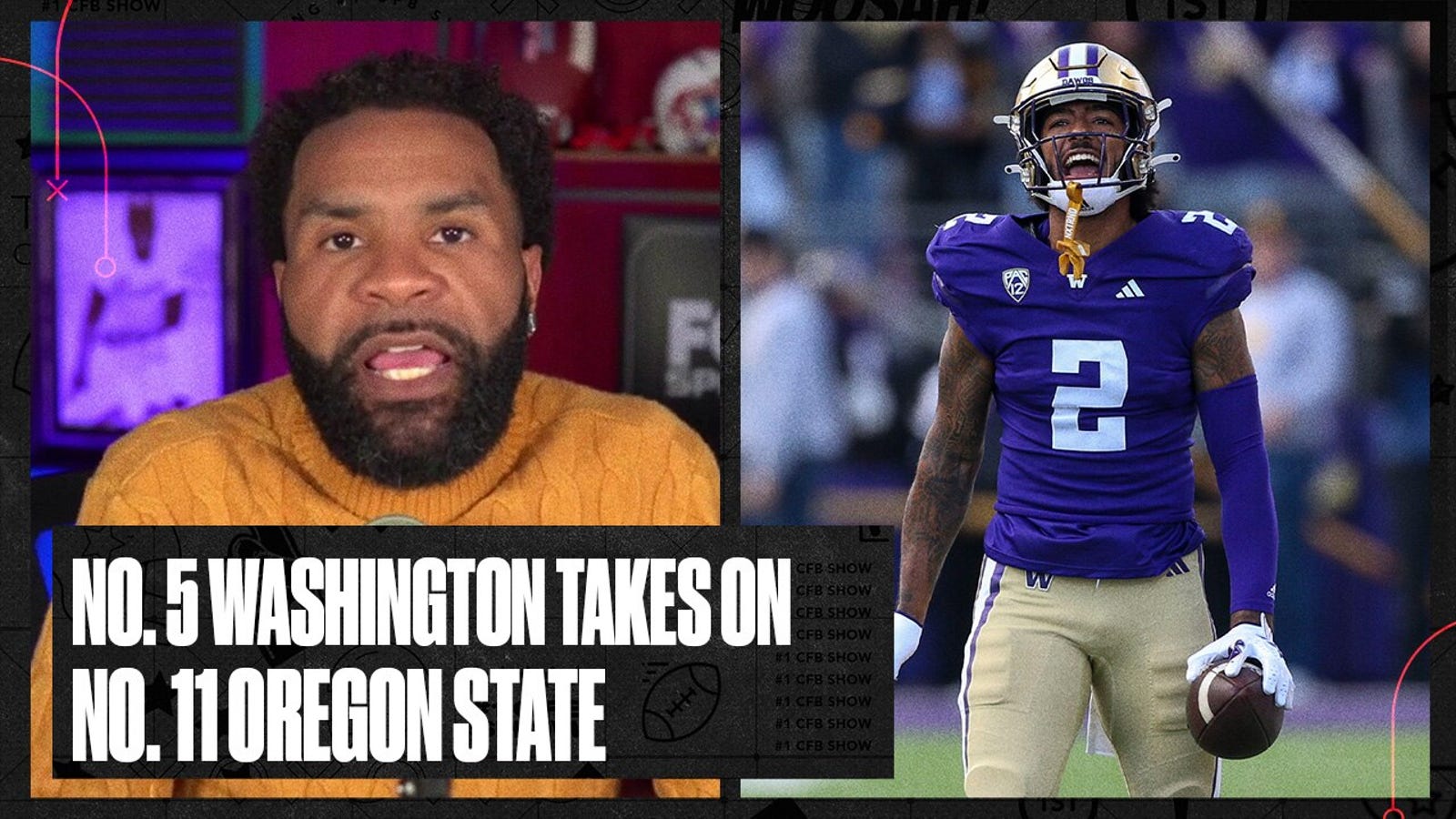 No. 5 Washington takes on No. 11 Oregon State in Pac-12 matchup