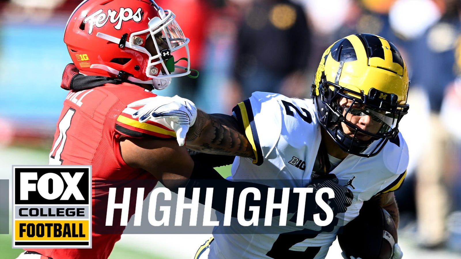 No. 3 Michigan Wolverines vs. Maryland Terrapins Highlights 