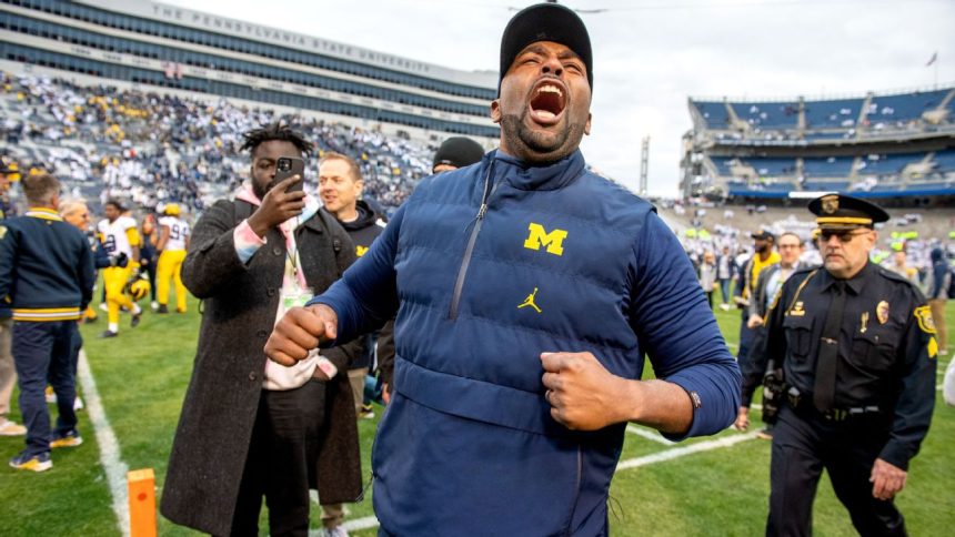 Michigan's 24 hours of chaos: From Jim Harbaugh's suspension to Sherrone Moore's emotion