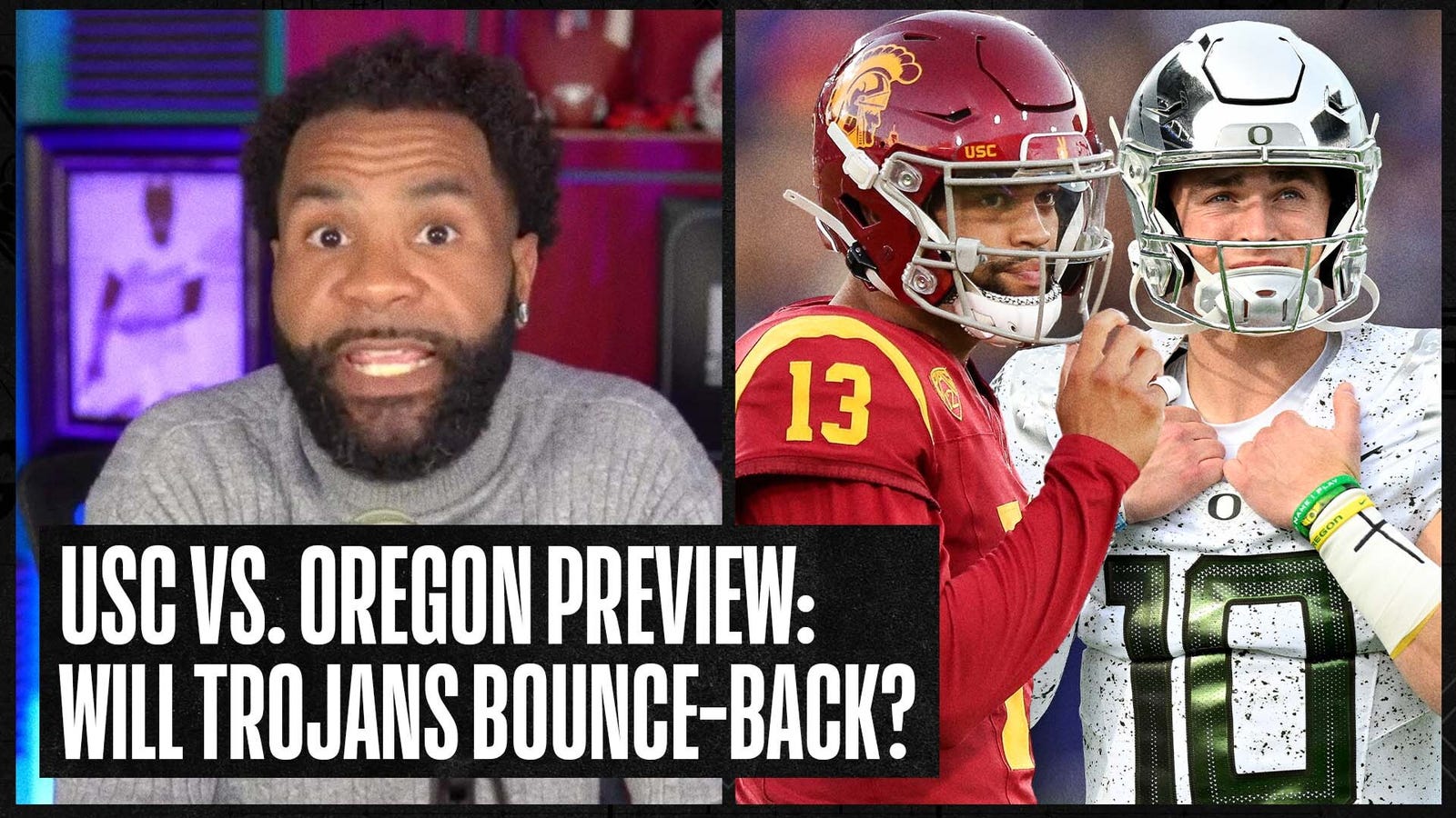 RJ Young previews USC vs. Oregon matchup