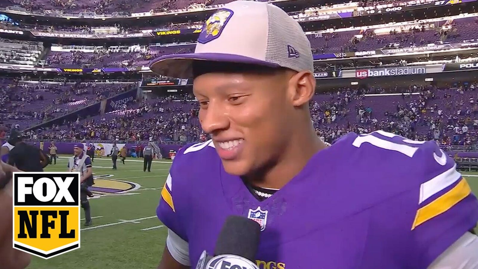 'Another building block for us' - Vikings' QB Josh Dobbs after win vs. Saints | NFL on FOX