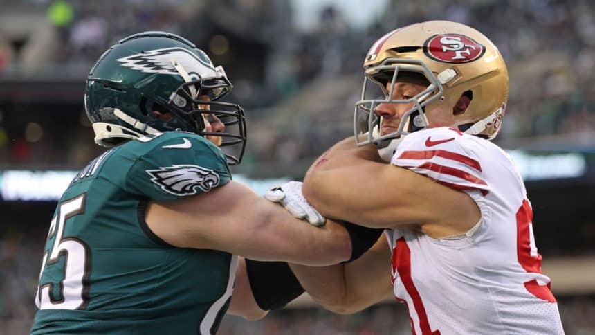 NFL Week 13 games lines: Niners favored on the road against Eagles