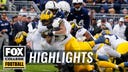 No. 3 Michigan Wolverines vs. No. 10 Penn State Nittany Lions Highlights | CFB on FOX