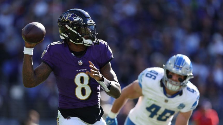 On target for another MVP? Lamar Jackson tops NFL in completion rate