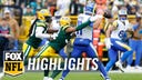 Packers defense shines in dominant win over Rams | NFL Highlights