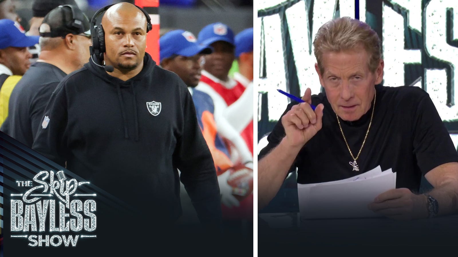 'Antonio Pierce was born to be the head coach of the Raiders' — Skip Bayless 