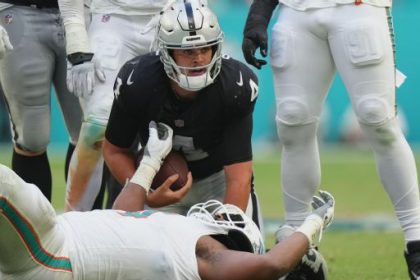 Raiders trying to work through rookie quarterback Aidan O'Connell's growing pains