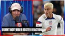 Reaction: USMNT Roster vs. Trinidad and Tobago | SOTU