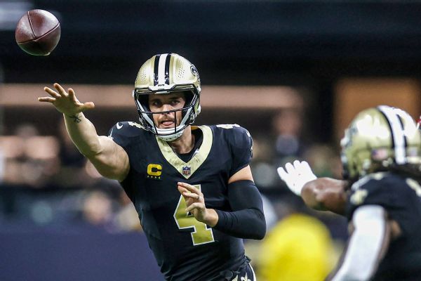 Saints QB Carr clears protocol, likely to play Sun.
