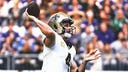 Saints QB Derek Carr leaves game vs. Vikings with shoulder injury and concussion