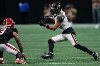 Saints WRs Olave, Shaheed injured in loss