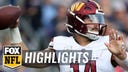 Sam Howell, Jahan Dotson and Commanders defense step up in win over Patriots | NFL Highlights