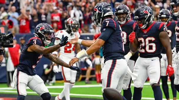 Stroud's connection with Dell led to late-game heroics for Texans