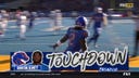 Taylen Green links with Ashton Jeanty for a 75-yard TD to give Boise State a 17-3 lead over Air Force