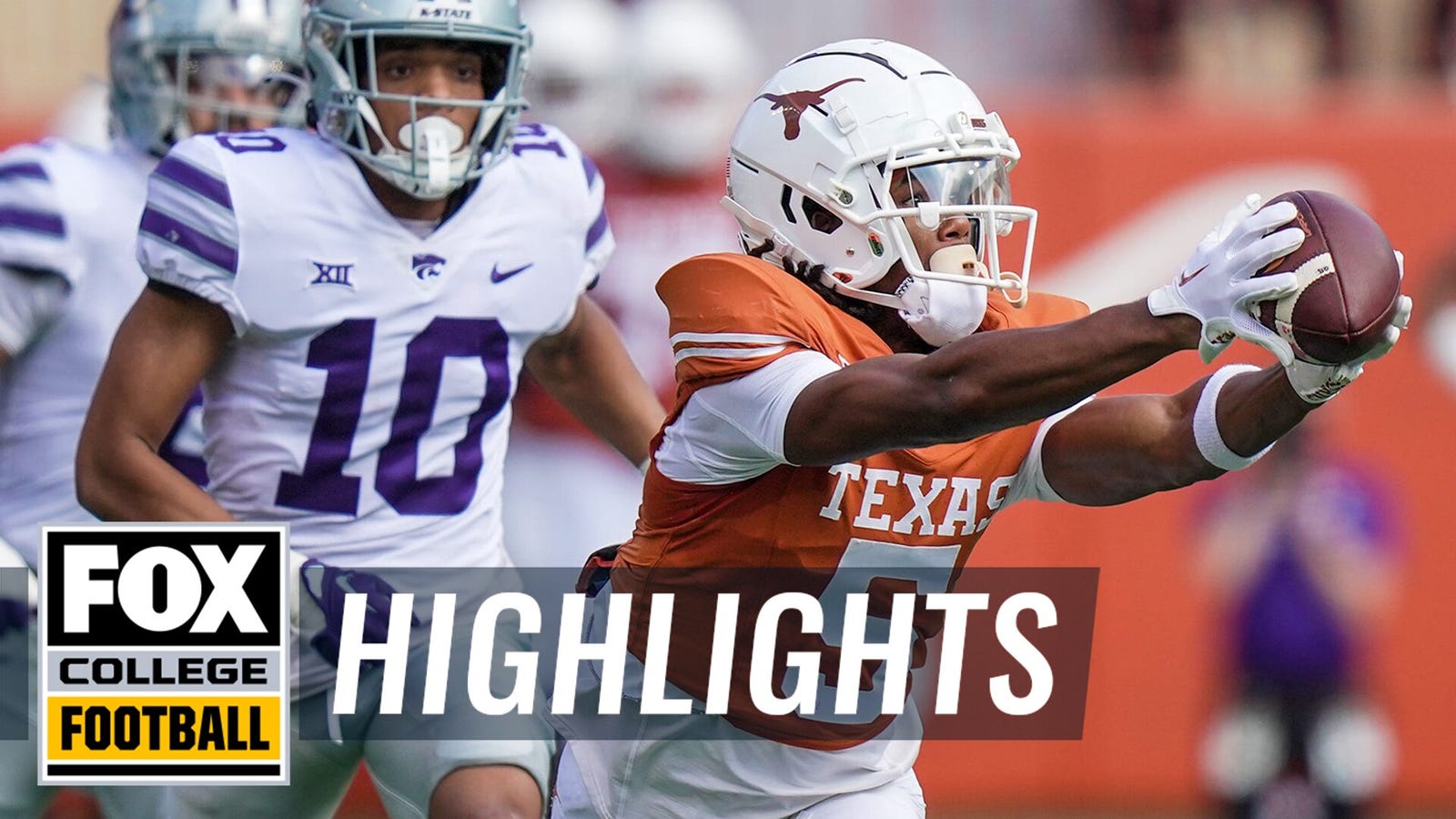 Kansas State Wildcats vs. No. 7 Texas Longhorns Highlights