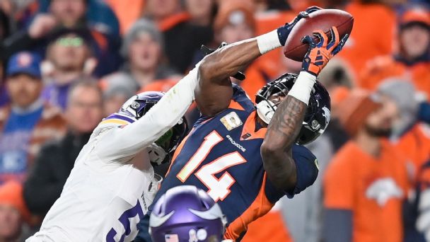 'This guy's something': Courtland Sutton is surging at the right time for the Broncos