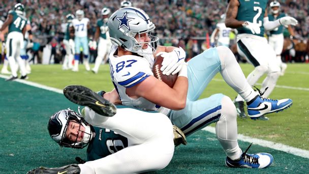 'We're going to keep getting better': Cowboys not discouraged by loss to Eagles