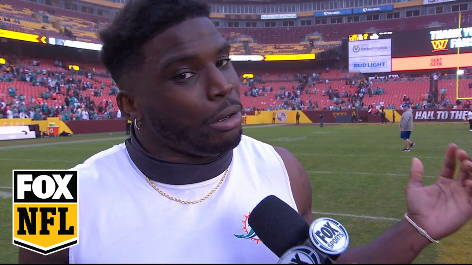 Tyreek Hill speaks on connection with Tua Tagovailoa, Dolphins' success