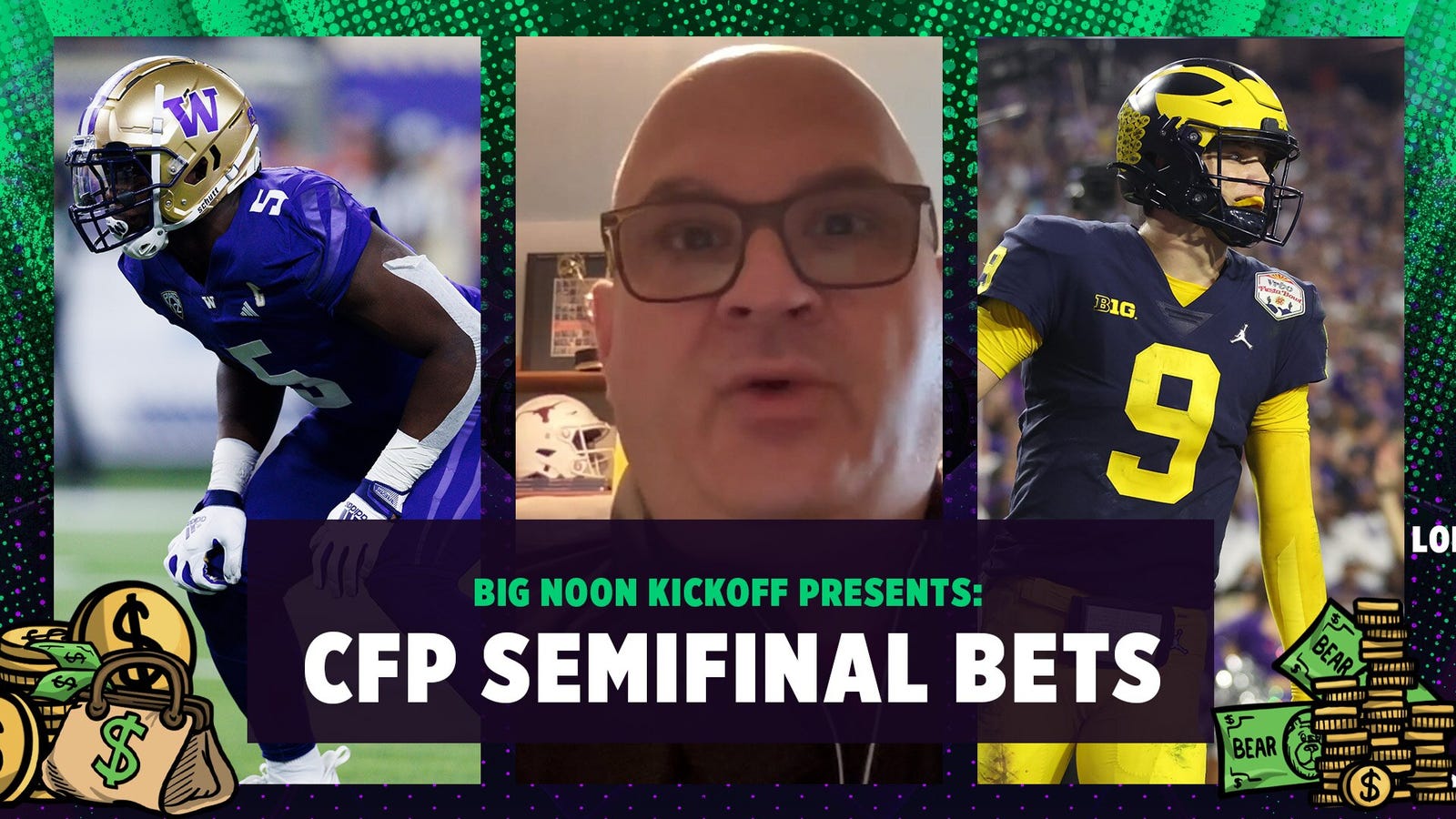 CFP Semifinals: Alabama vs. Michigan, Texas vs. Washington best bets and odds