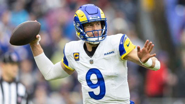 'Anytime we got that guy out there, we always got a chance to win': Matthew Stafford has Rams believing