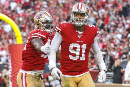 Armstead, Hargrave, Burks out for ailing 49ers D