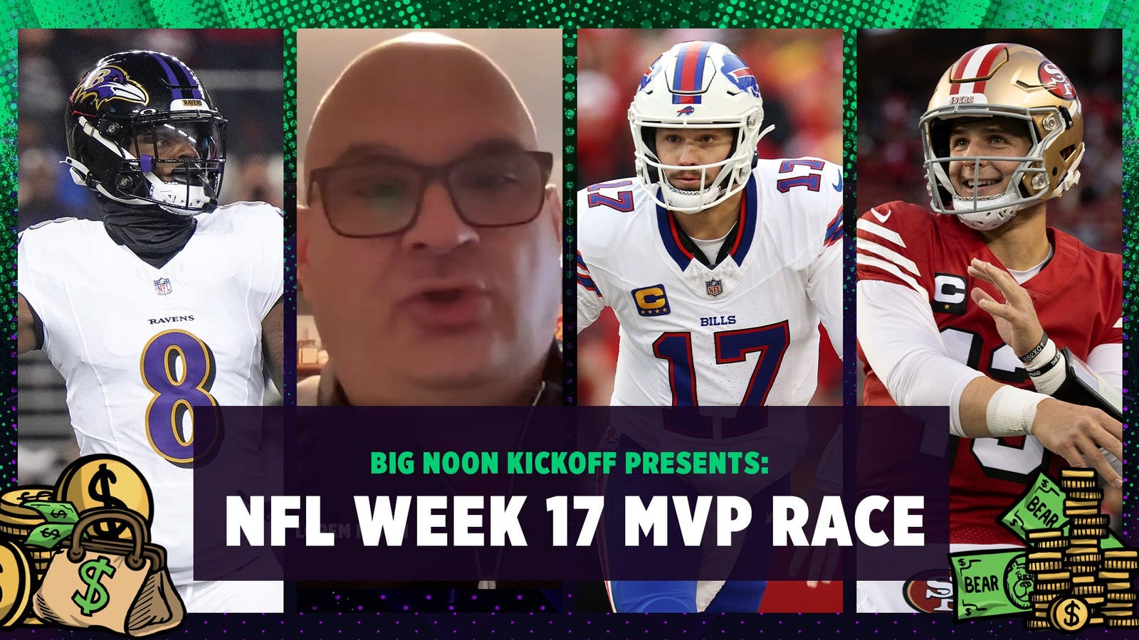 Ravens' Lamar Jackson leads NFL MVP race, Bills' Josh Allen rise