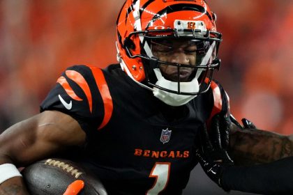 Bengals won't have top WR Chase vs. Steelers
