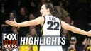 Caitlin Clark goes off for 24 points in Iowa's dominant 99-65 victory over Bowling Green