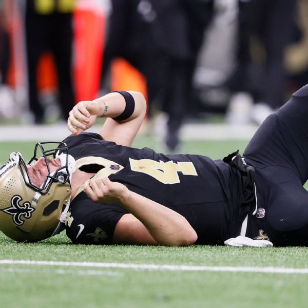 Carr in concussion protocol after Saints' 7th loss