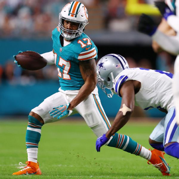 Dolphins' Waddle dealing with a high ankle injury