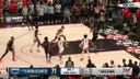 Florida Atlantic's Vladislav Goldin slashes to the rim and finishes a timely dunk to force OT vs. Arizona