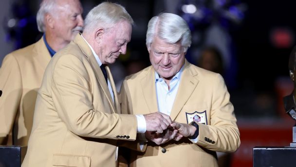 How Jerry Jones, Jimmy Johnson finally mended fences for Cowboys Ring of Honor enshrinement
